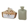 thumbnail image 4 of Shiba Inu Hot Water Bottle Set - 10"x6.3" Rubber Heating Pad with Waist Belt, 1000ml for Pain Relief Menstrual Cramps, Leak-Proof Warm Compress, 4 of 5