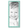 thumbnail image 2 of ArtToFrames 16" x 40" Eggshell Blue Picture Frame, 16x40 inch Blue Wood Poster Frame (WOM-4599),  Pack, 2 of 8