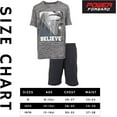 thumbnail image 6 of Boys Youth Big Kids Athletic Active Performance Sports 4 Piece Graphic T-Shirt Top and Basketball Short Set, 6 of 6