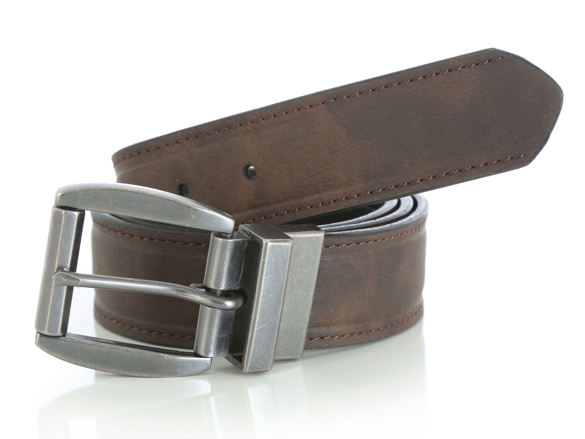 Wrangler Wrangler Men's Reversible Jean Belt, Brown/Black, 50