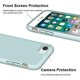thumbnail image 3 of Funda para iPhone SE2 2022/2020, iPhone 8, iPhone 7, Anuck - Funda de silicona líquida antideslizante con acolchado, forro de microfibra suave, resistente a los golpes, 3 of 4