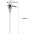 thumbnail image 2 of 10pcs Pierced Earring Protector Transparent Earring Sensitive Ears Earrings, 2 of 8