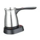 thumbnail image 2 of Té de cafetera turca eléctrica Hervidor de té cómodo Café de café de acero inoxidable Calentador para la oficina de cocina al aire libre Plano, 2 of 9