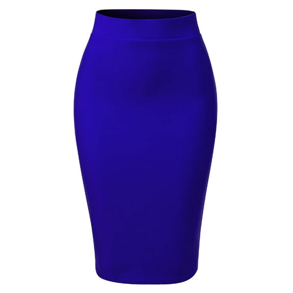 MixMatchy Women's Casual Classic Bodycon Pencil Skirt