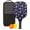 Pioneer Flower Floral-3, variant on Pickleball Paddles Set,Pioneer Flower Floral Print Pattern Fiberglass Surface Pickleball Racket Set with 2 Indoor Outdoor Pickleball Balls and Pickleball Bag,Pickle-ball Equipment