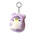 thumbnail image 1 of Llavero Colgante Creativo Sunnimix Pingüino Mochila Decoración Violeta, 1 of 8