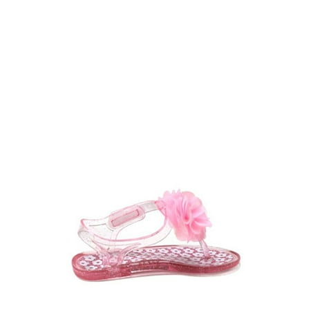 sparkle jelly sandals