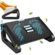thumbnail image 1 of Reposapies Oficina, Ergonómico Reposa Pies con Rodillos de Masaje, Descansa Pies para Escritorio, 6 Alturas Ajustables Aliviar la Presión, Apto para Descalzo o con Zapatos, Fácil de Limpiar, 1 of 6