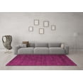 thumbnail image 3 of Ahgly Company Indoor Round Abstract Pink Modern Area Rugs, 6' Round, 3 of 4