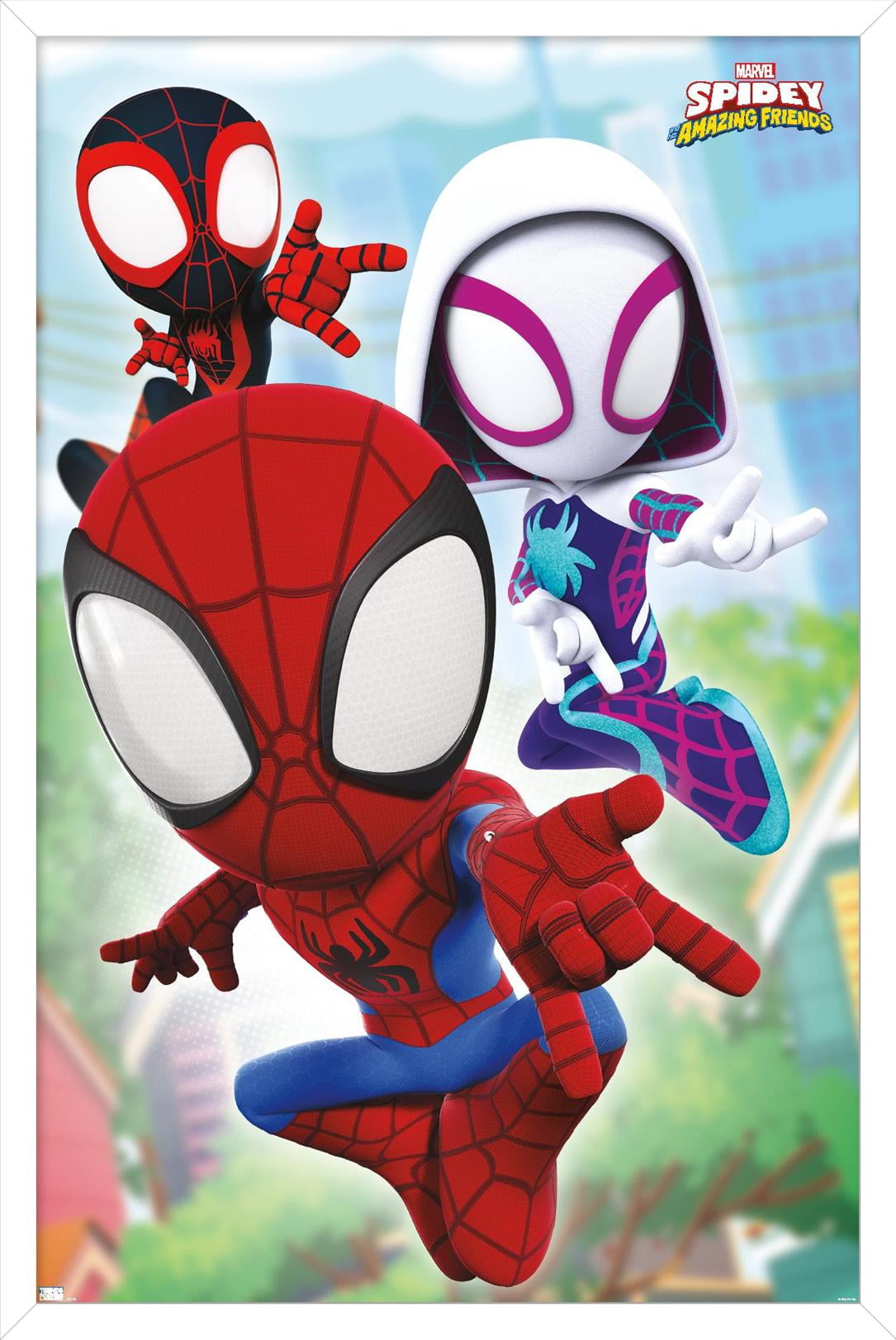 Marvel Spidey and His Amazing Friends - Webs Wall Poster, 14.725