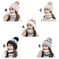 thumbnail image 4 of Qarigey Gorro de lana para mujer, gorro cálido decorativo, cómodo invierno, protección para los oídos, decoración de cabeza tejida, gorros Sombreros Negro Qarigey AP013286-04, 4 of 6