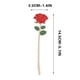 thumbnail image 2 of Marcapáginas metálico con forma de rosa para mujer | Marcapáginas con forma de flor grabada | Accesorio de lectura para amantes de los libros | Sujetapáginas para novelas, cuadernos, 2 of 2