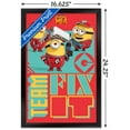 thumbnail image 3 of Illumination Despicable Me 4 - Team Fix It Wall Poster, 14.725" x 22.375" Framed, 3 of 5