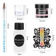 thumbnail image 3 of Crystal Powder Glass Cup Carving Pen Nail Liquid Paper Holders Professional Nail System Manicure Set, 3 of 7