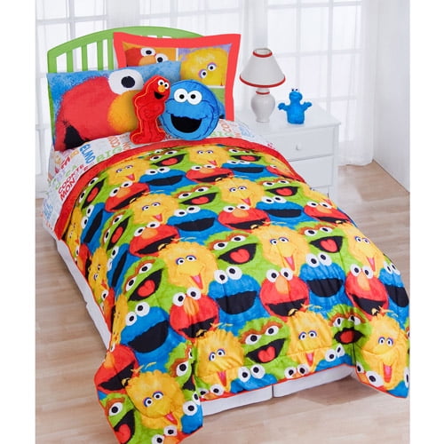 Sesame Street Sheet Set Walmart Com Walmart Com