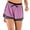 Purple, variant on Women's Yoga Shorts Butt Lift Shorts Double layer Running Yoga Shorts Quick-Dry Activewear Workout Exercise Athletic Jogging Shorts