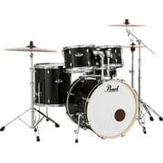 Pearl Export Standard 5-Piece Drum Set with Hardware Jet, Black