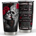 thumbnail image 1 of Vaso de acero inoxidable SANDJEST Couple, 600 ml, 20 oz, 1 of 7