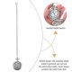 thumbnail image 3 of Mens Watches Metal Pocket Watch Hollow Pocket Watch Retro Hanging Watch Retro Pocket Watch Case Pocket Watch, 3 of 3