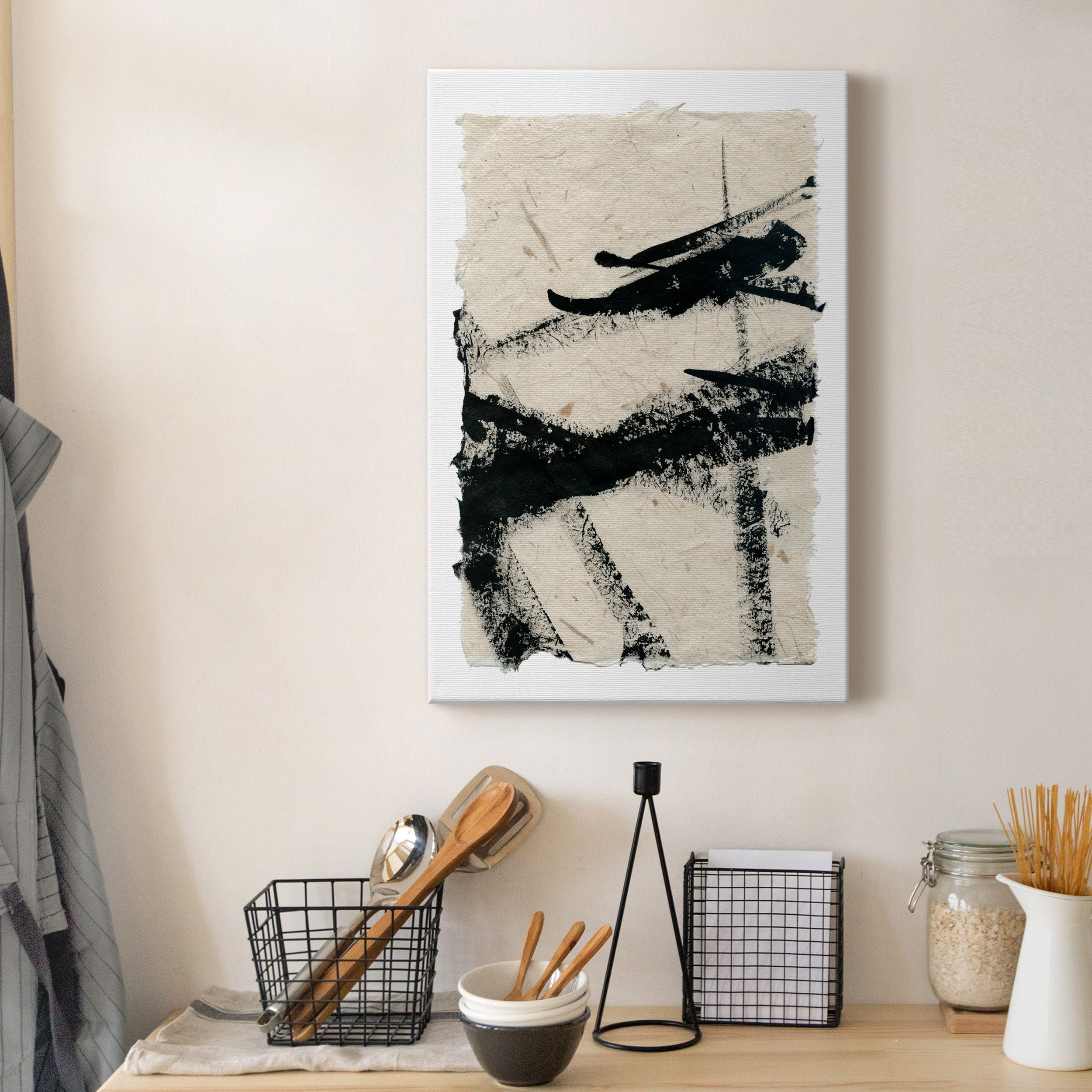 Lines Crossed II Premium Gallery Wrapped Canvas - Ready to Hang - 12 x 18