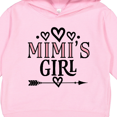 thumbnail image 3 of Inktastic Mimi Girl Granddaughter Toddler Hoodie, 3 of 4