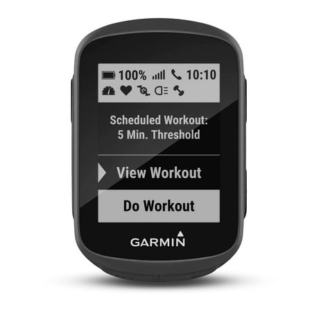 Garmin - Edge 130 Plus Compact 1.8" GPS bike computer with training features - Black