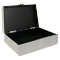 thumbnail image 3 of Uttermost Lalique Contemporary Wood Faux Shagreen Box in Brass/ Black/White, 3 of 8