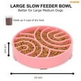 thumbnail image 4 of WHIPPY Slow Feeder Dog Bowls Anti-Choking Dog Food Bowl Anti-Slip Maze Pet Bowl for Medium Large Dogs, 4 of 7
