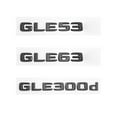 thumbnail image 5 of Glossy Black Letters GLE300 GLE450 GLE400 GLE300d Emblem Fit For Mercedes Fit For Benz AMG Car Trunk Rear W166 C292 Logo Sticker, 5 of 6