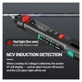 thumbnail image 1 of A3008 Pen Multimeter 6000 Counts With Backlight Flashlight NCV Auto-off Digital Multimeter Meter Tester , Readable, 1 of 5