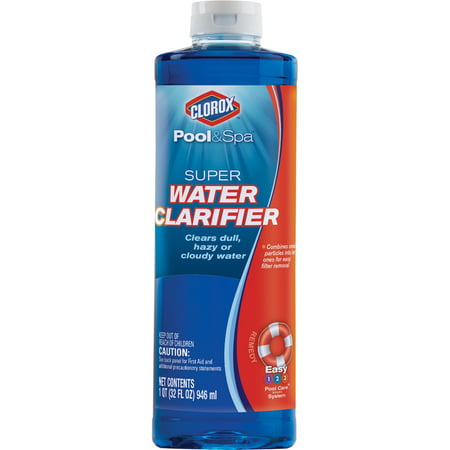 Clorox Pool&Spa Super Water Clarifier, 32 oz (For (Best Way To Clear Pool Water)