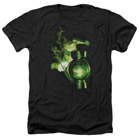 Green Lantern - Lantern Light - Heather Short Sleeve Shirt - Small