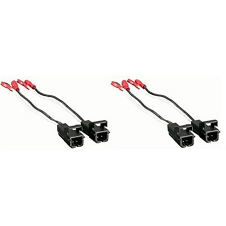(2) Pair of Metra 72-4568 Speaker Wire Adapters for Selected General Motor Vehicles - 4 Total