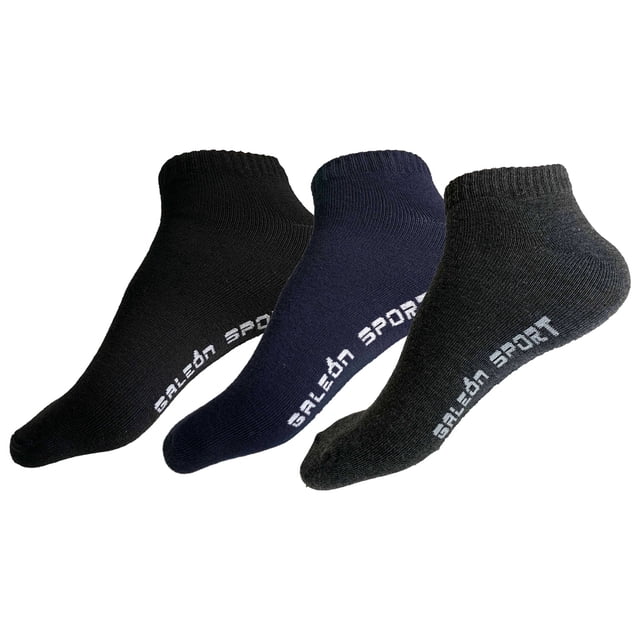 Pack con 12 Pares de Tin Deportivo de Algodón Para Adulto Gran Galeon 700S