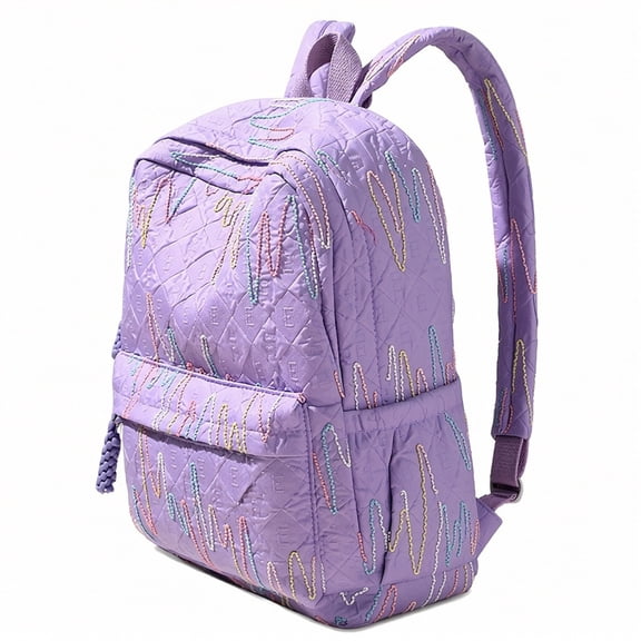 BUTIED 16.5'' Corduroy Schoolbag for 4-13 Women, Cute Books Bag, Lightweight Backpack Perfect Birthday Gift