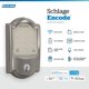 thumbnail image 2 of Cerradura WiFi inteligente SCHLAGE Encode para puerta de entrada, 2 of 9