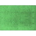 thumbnail image 1 of Ahgly Company Indoor Rectangle Oriental Emerald Green Industrial Area Rugs, 6' x 9', 1 of 4