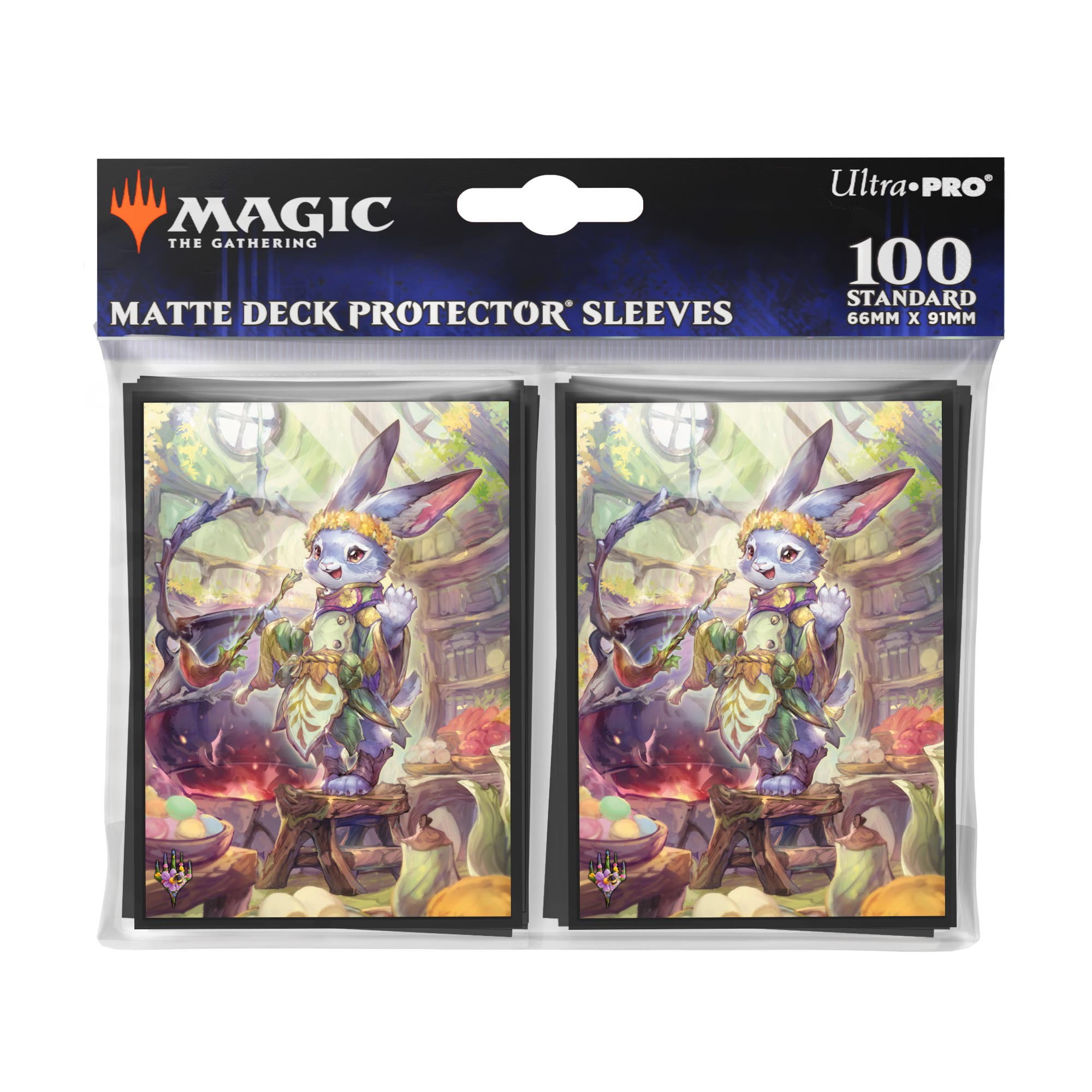 mtg bloomburrow card sleeves Zinnia, Valley's Voice DECK PROTECTOR® (100ct) for Magic: The Gathering gloss front Bloomburrow Ms. Bumbleflower Standard Deck