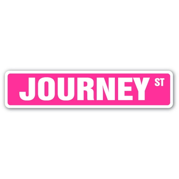 Journey Street [3 Pack] of Vinyl Decal Stickers |for Laptop Car