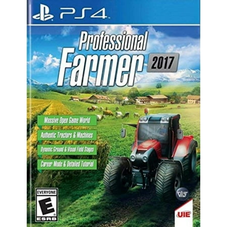 Professional Farmer 2017 - PlayStation 4 - PlayStation 4 2017 Edition, Features original tractors and farming machinery from major equipment manufacturers.., By by UIE (Best Open World Games Ps4)
