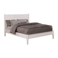 thumbnail image 1 of Furniture of America Lit Plateforme Grand en Bois Massif Blanc, 1 of 8