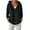 Black, variant on UJNDER Women's Knitted Hooded Cardigan Coat with Buttons for Casual Autumn and Winter Outfits and Fashion Pink L