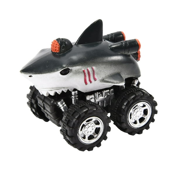 Fridja Large Monster Pull Back Cars, Marine Animals Pull Back and Go