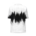 thumbnail image 3 of Ladies' Summer Short Sleeve Shirt Casual Button V-Neck Loose Fit Tshirts Boho Vacation Blouses Blouse, 3 of 5