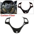 thumbnail image 1 of Abs Carbon Fiber Steering Wheel Trim Cover Frame For Bmw 3S E90 E91 E92 E93, 1 of 9