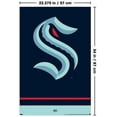 thumbnail image 2 of NHL Seattle Kraken - Logo 21 Wall Poster, 22.375" x 34", 2 of 4