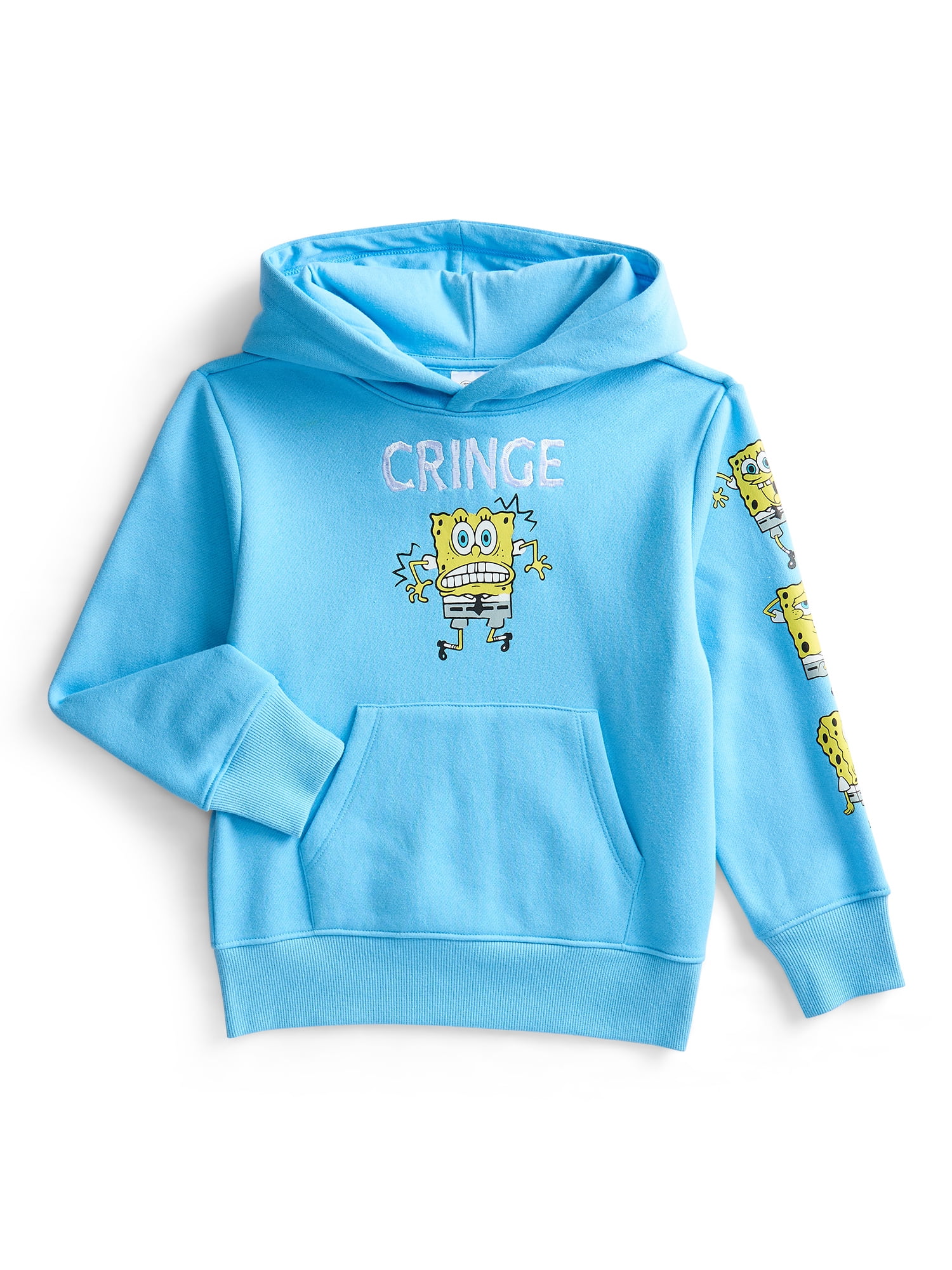 SpongeBob SquarePants, Boys' & Big Boys' Graphic Hoodie, Sizes 4-18