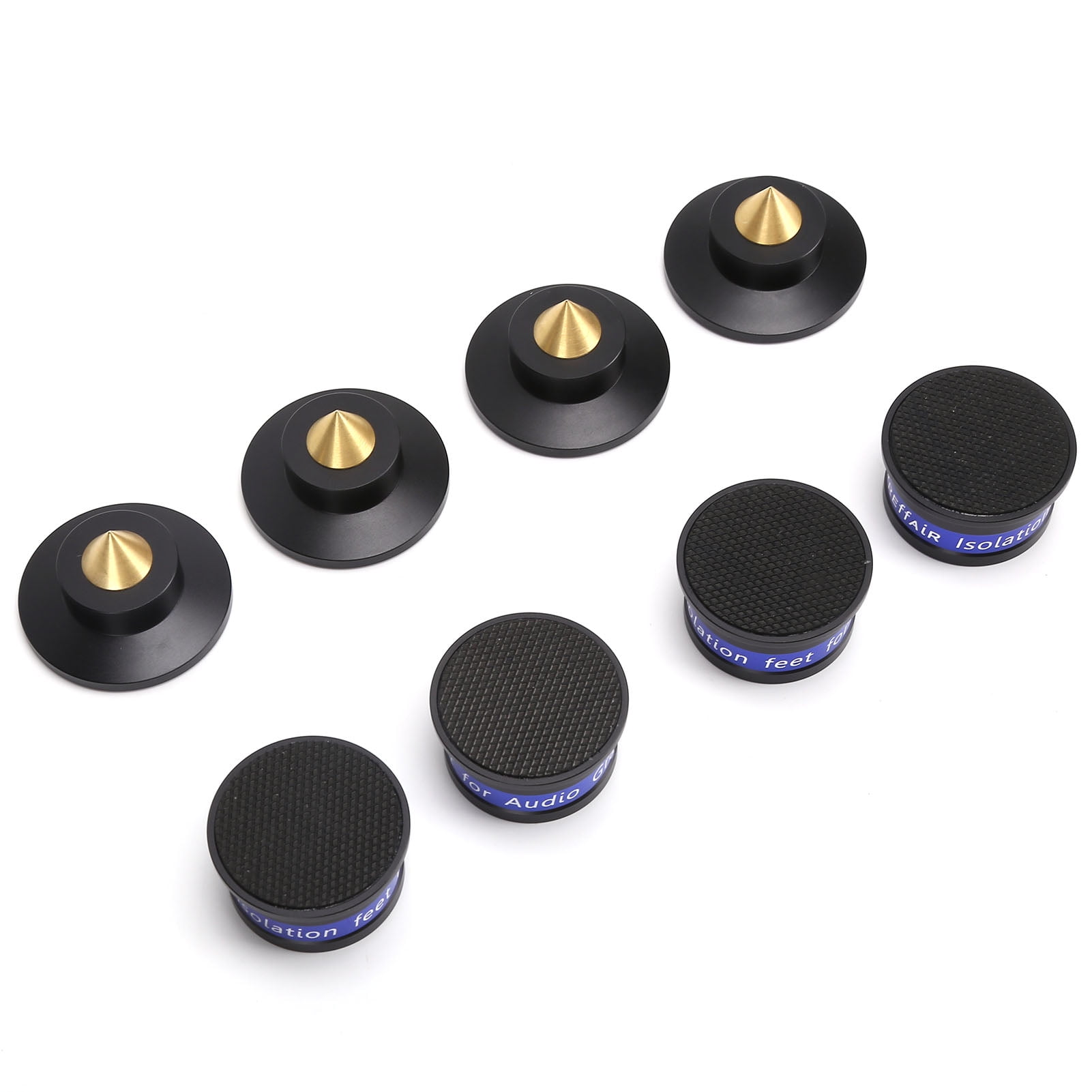 Henmomu Audio Isolation Feet,Preffair Isolation Feet Turntable Audio Isolation Pad Spikes For CD