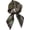 Black and Green, variant on 100% Pure Mulberry Silk Square Scarf for Hair-27''x27'' Women Men Natural Silk Neckerchief Headscarf