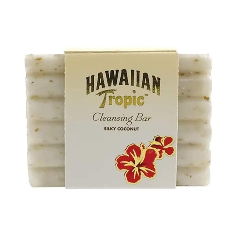 Hawaiian Tropic Cleansing Bar Massage Soap Silky Coconut Lot of 16 Each 1.5 Oz Total 24 Oz Adult Men Women